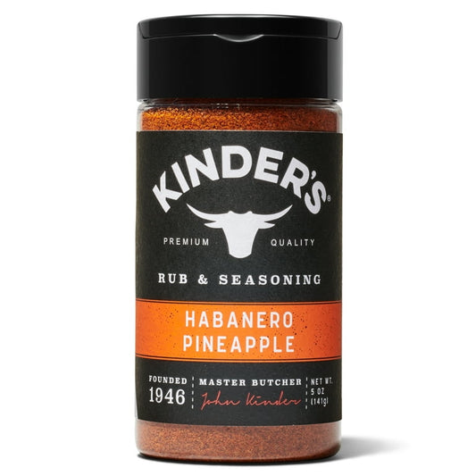 Kinder's Habanero Pineapple Barbecue Seasoning, 5 oz