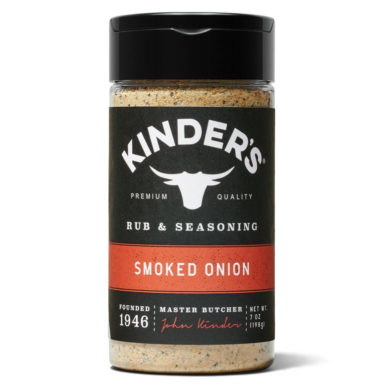 Kinder's Smoked Onion Seasoning, 7 oz