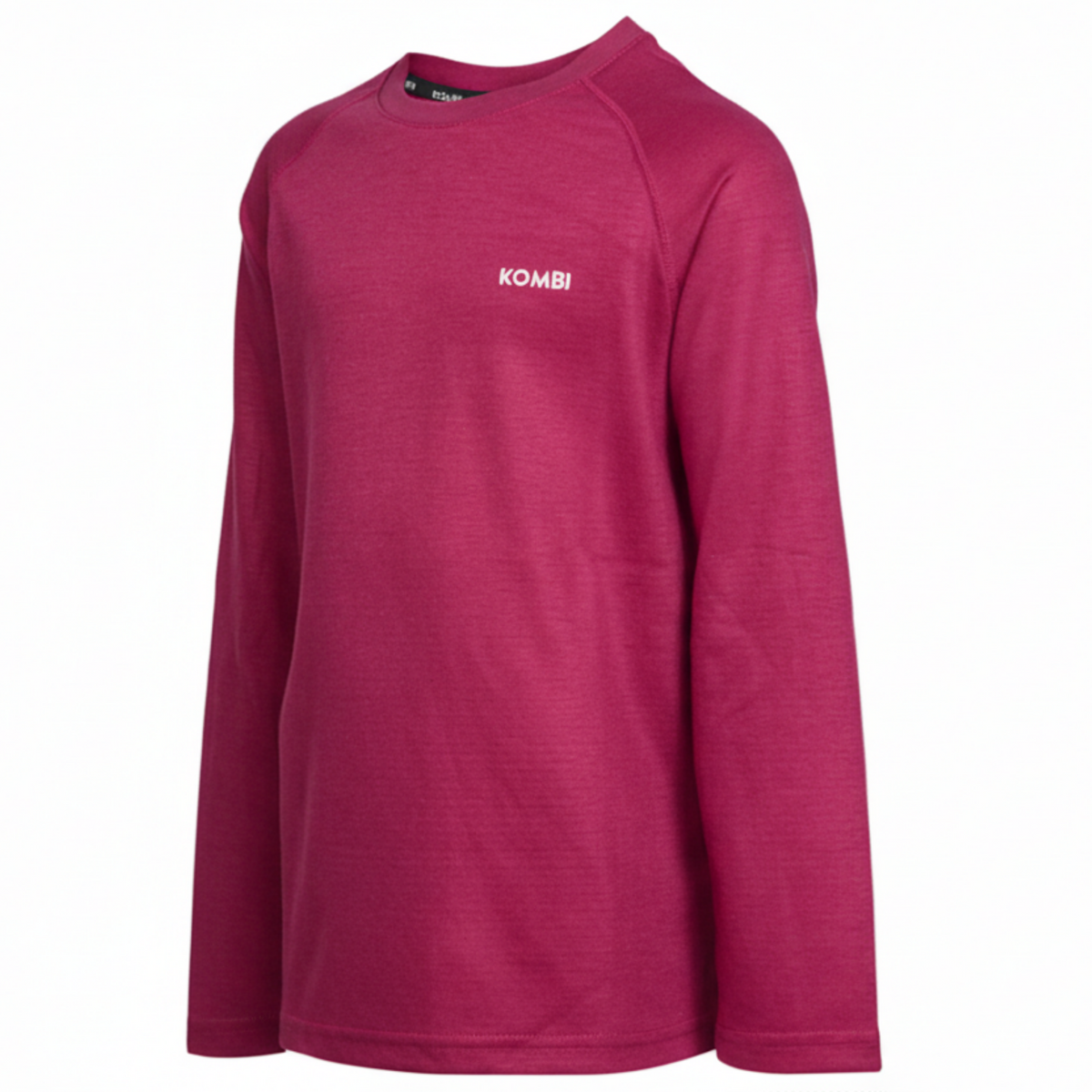 Kombi B2 Merino Blend Crew Tops Kids 190g Mid-weight Base Layers 2-14 Years Old