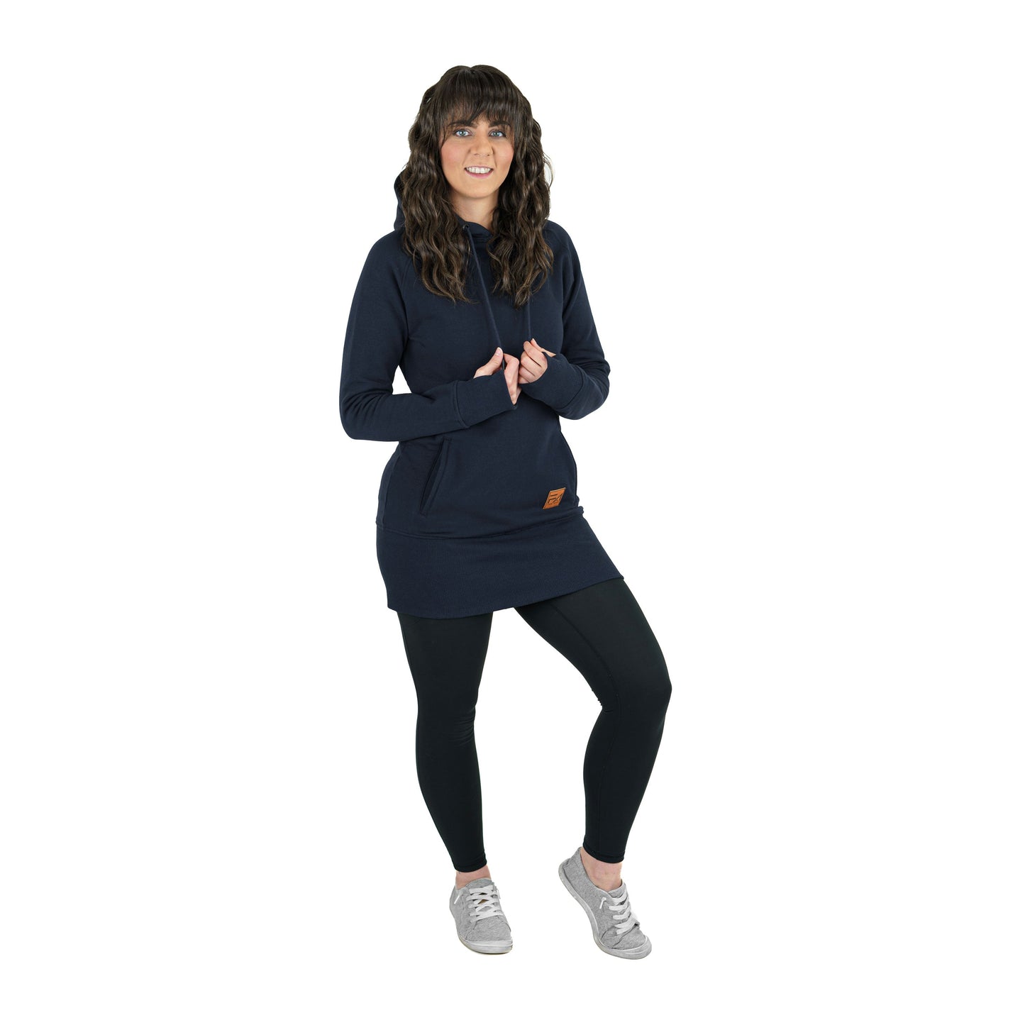 Kora Long Hoodie Navy