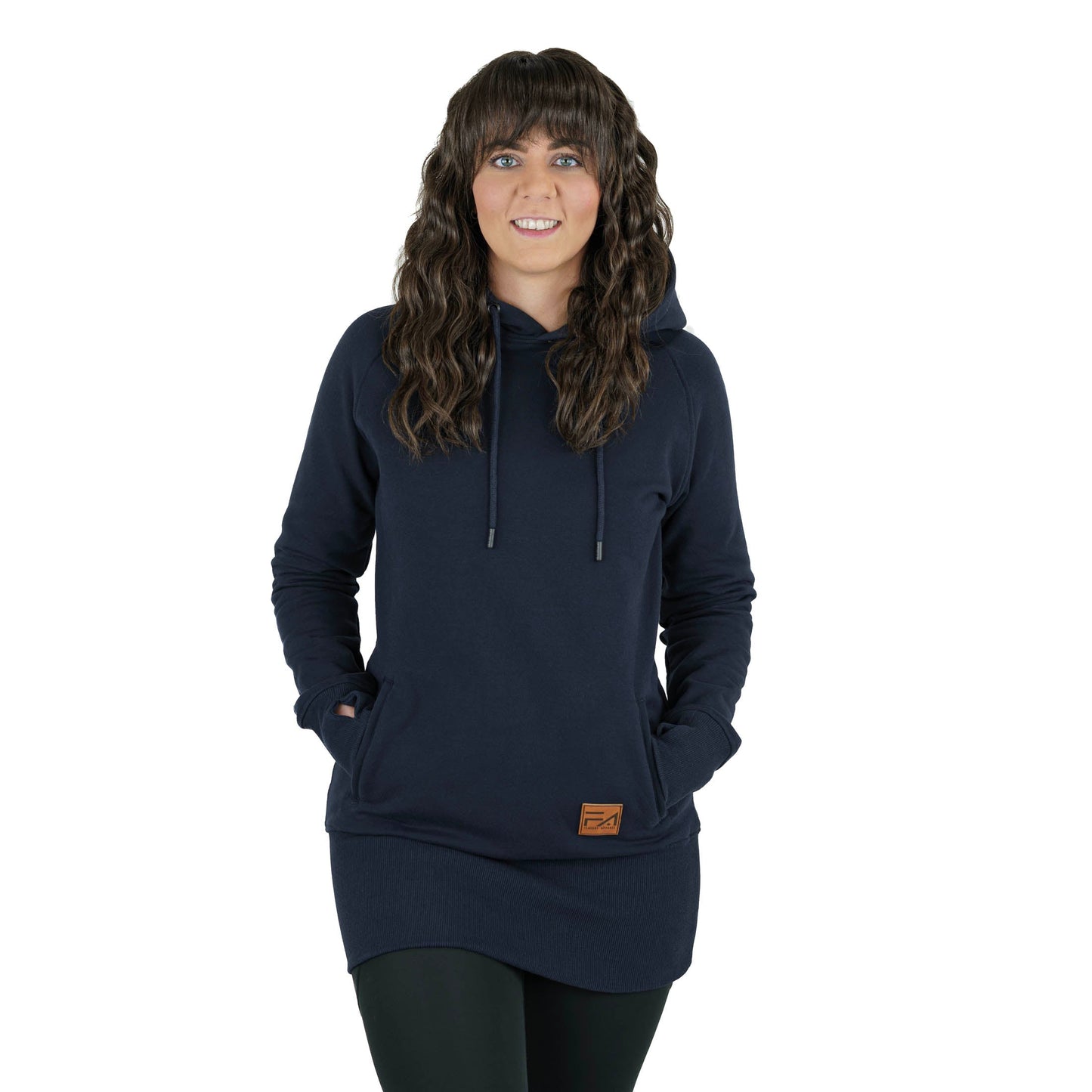 Kora Long Hoodie Navy