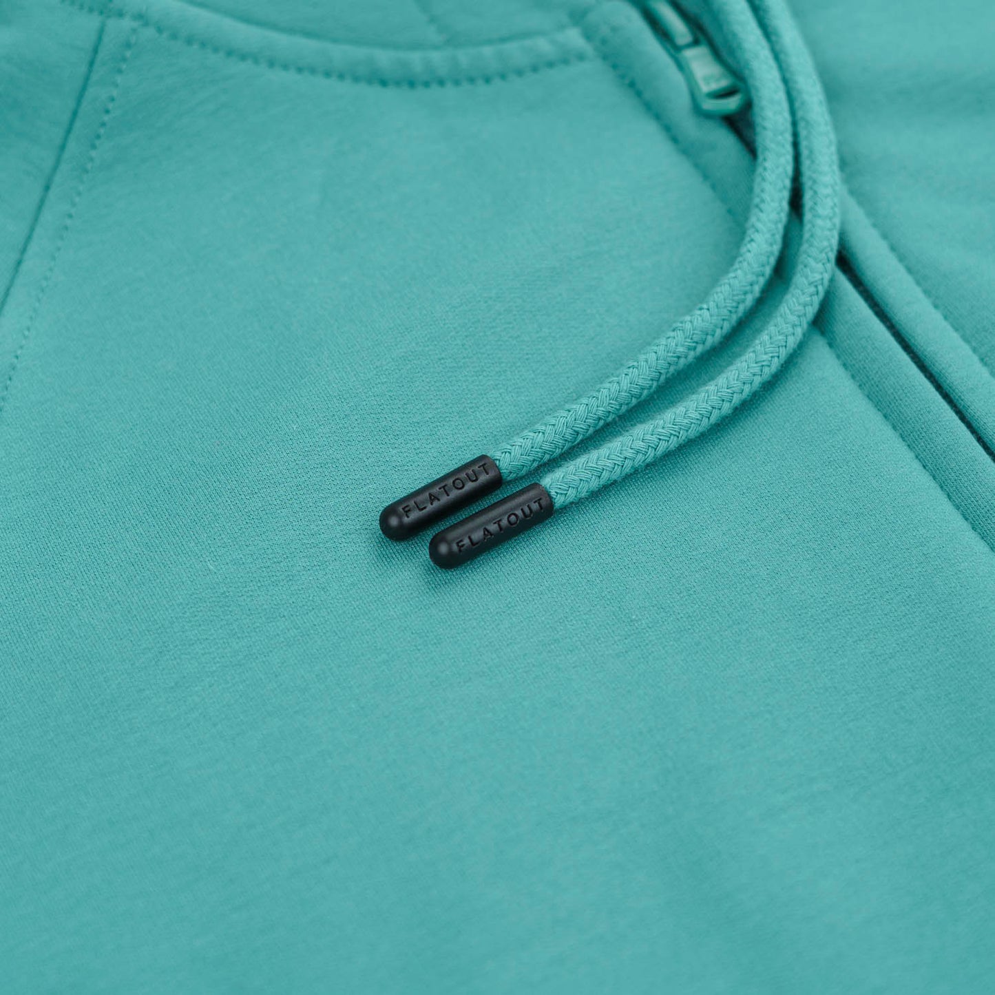 Kora Long Zipup Hoodie Spearmint