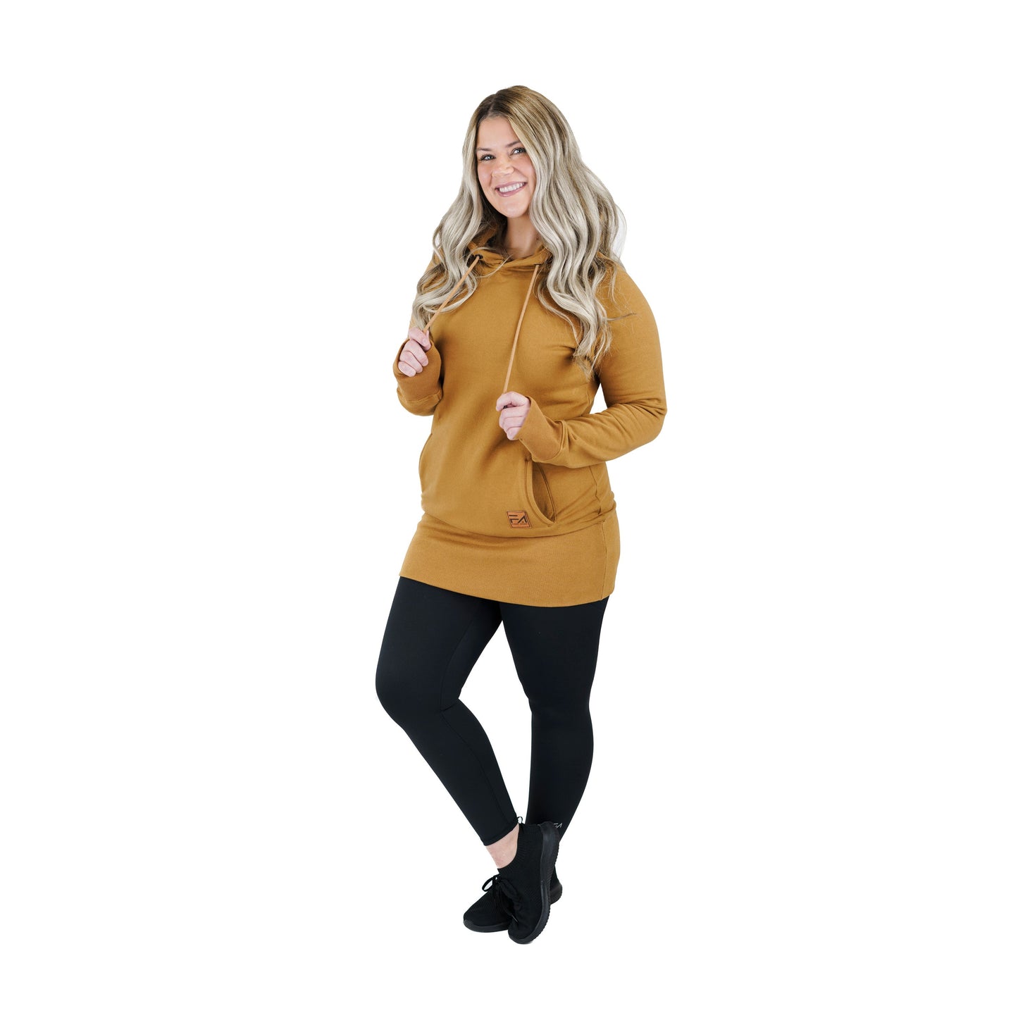 Kora Long Hoodie Caramel
