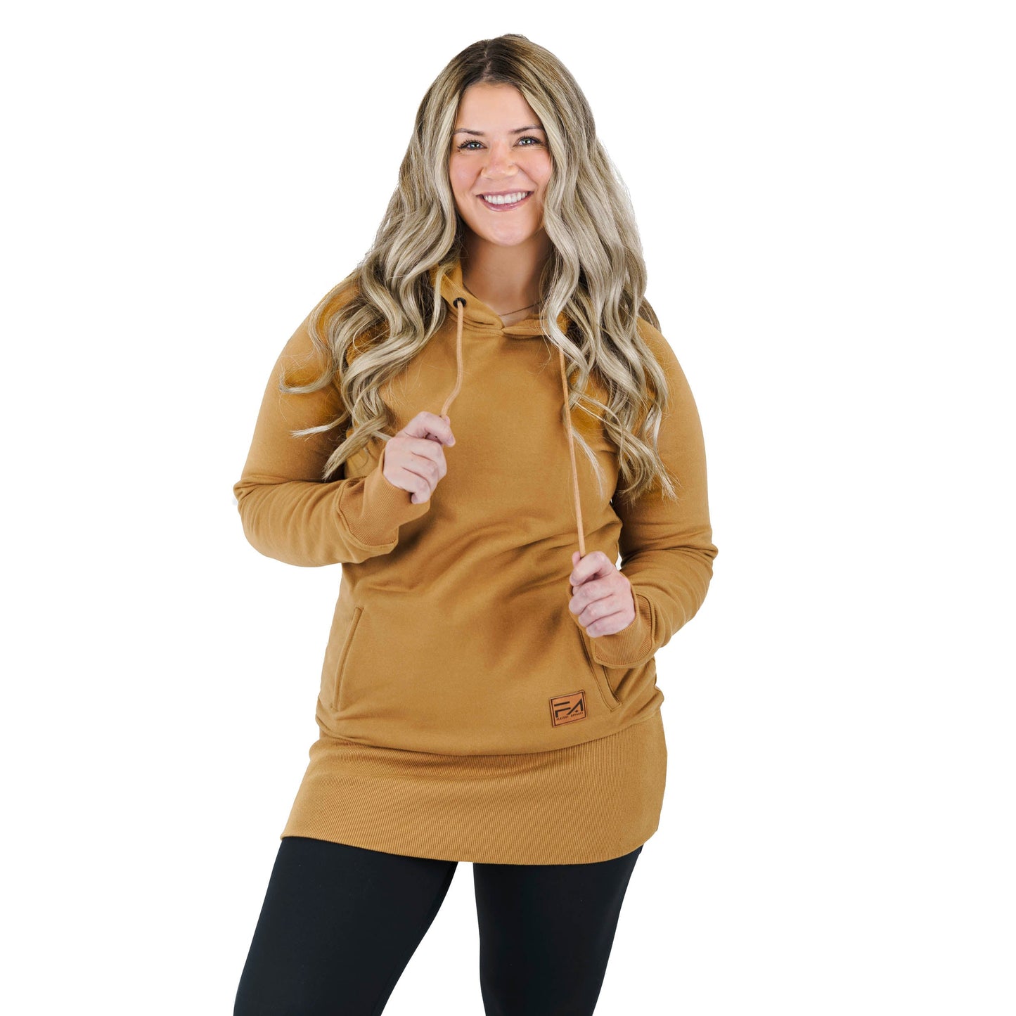Kora Long Hoodie Caramel