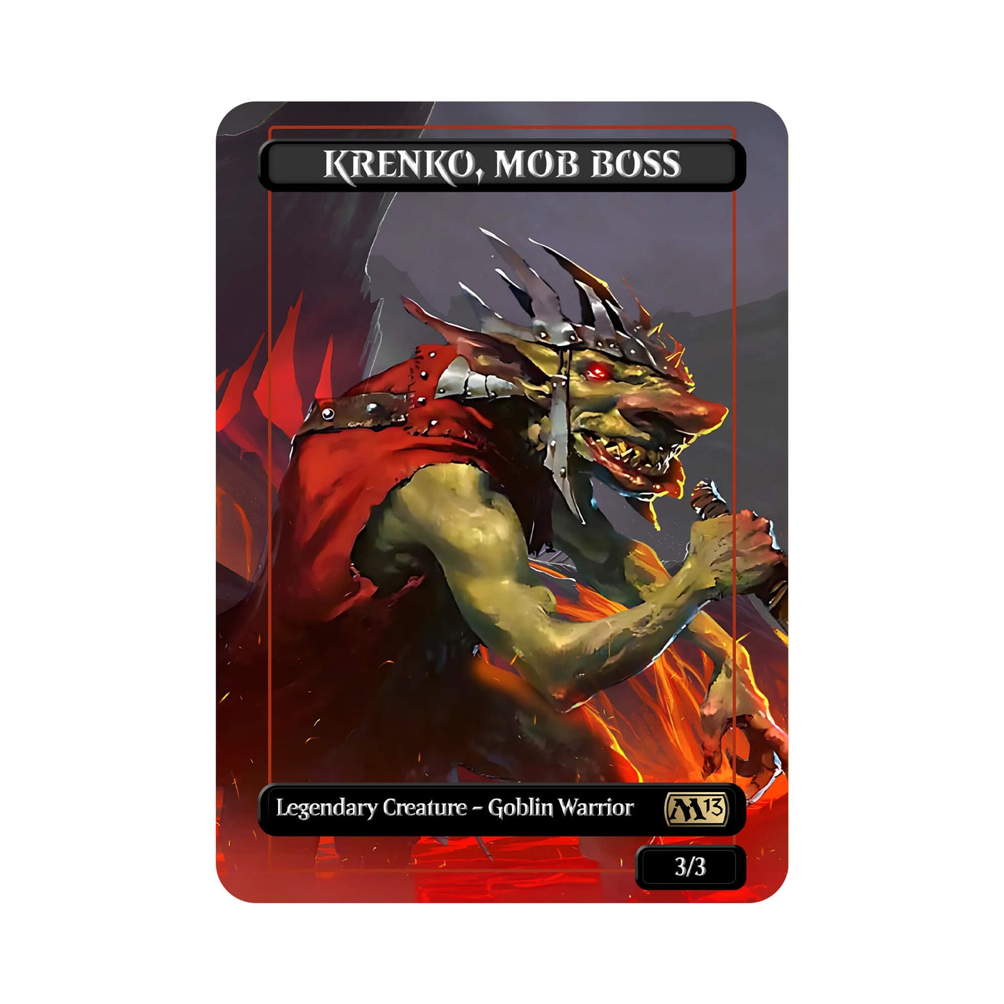Krenko, Mob Boss Metal Orica Card
