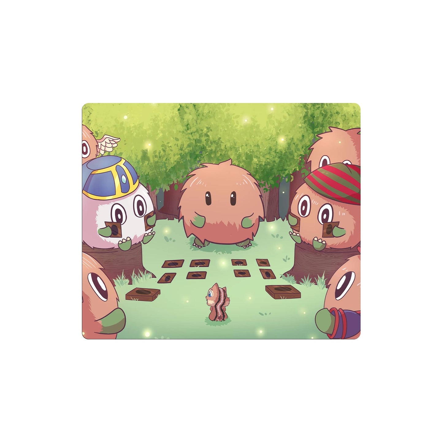 Kuri Family Duel Mouse Pad