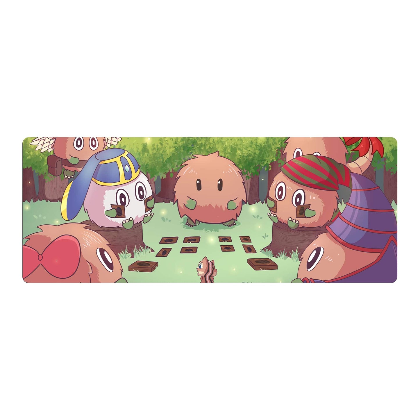 Kuri Family Duel Mouse Pad