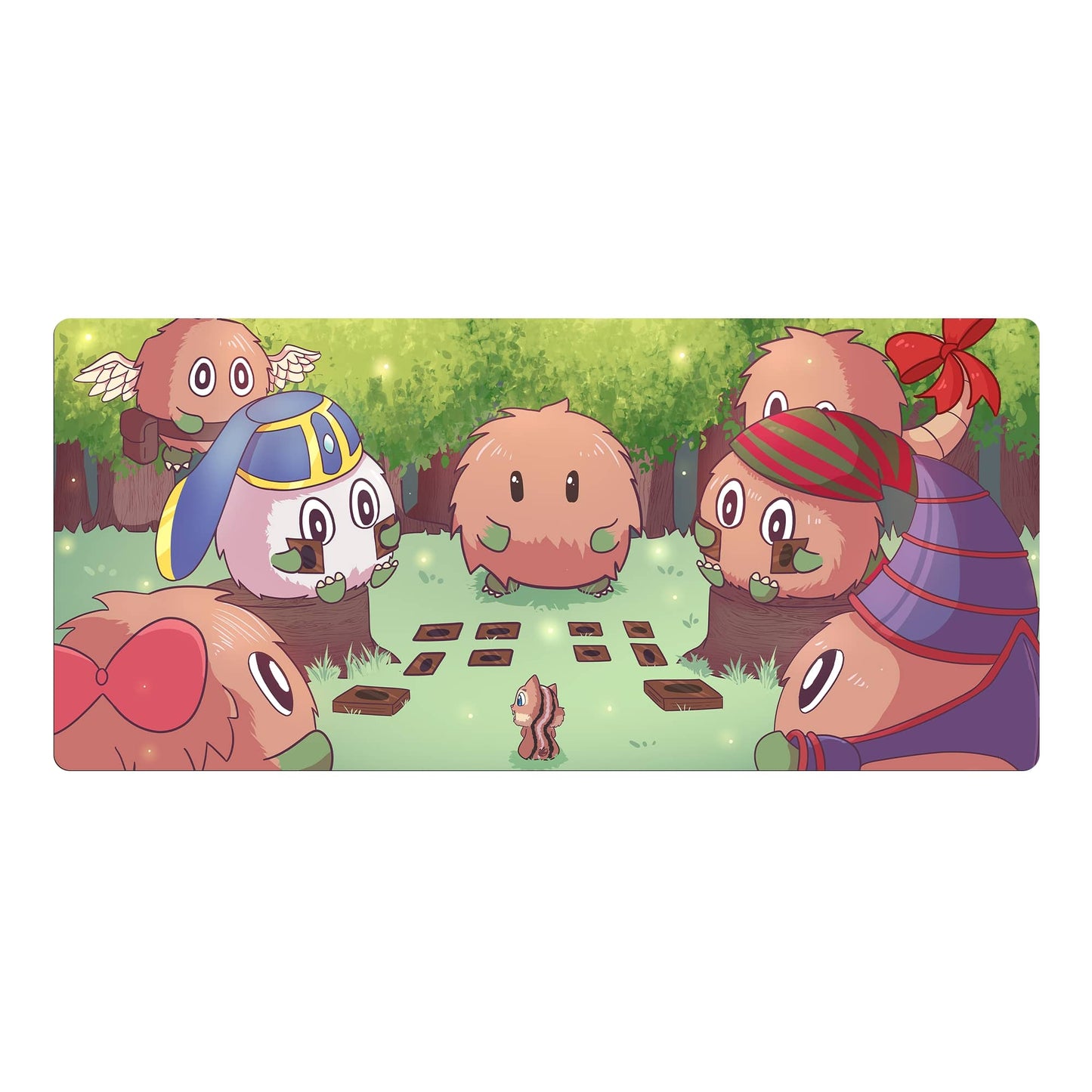 Kuri Family Duel Mouse Pad