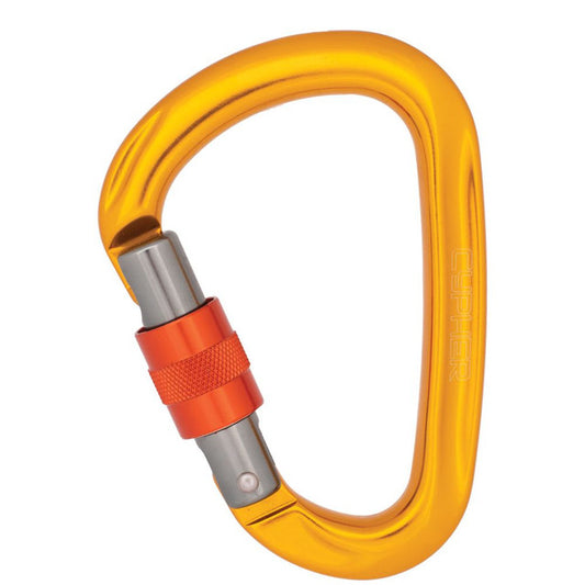 Cypher Climbing Iris HMS Screw Gate