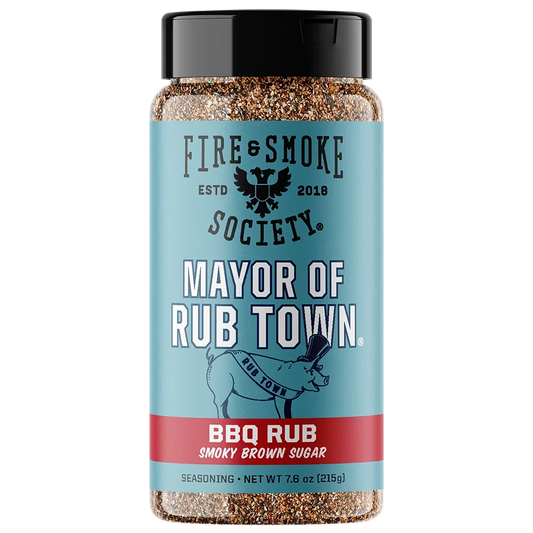 Fire & Smoke Society Mayor of Rub Town BBQ Rub – 7.6 oz