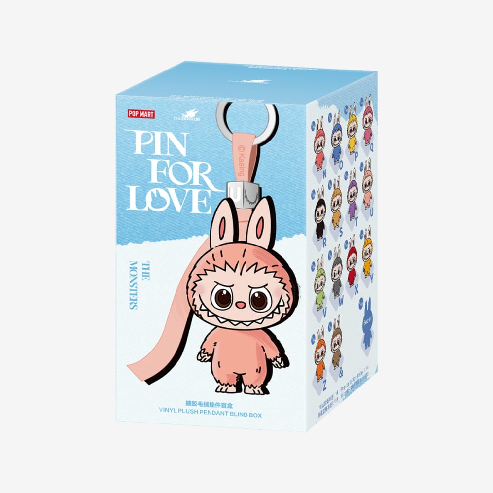 Labubu THE MONSTERS Pin for love - Blind Box (N-Z)