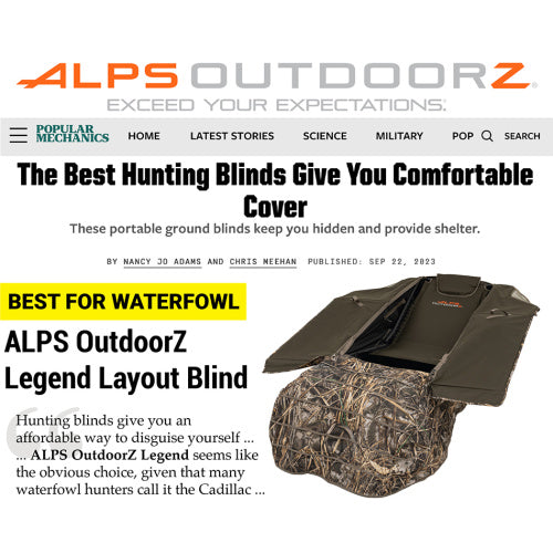 ALPS OUTDOORZ Legend Layout  Blind