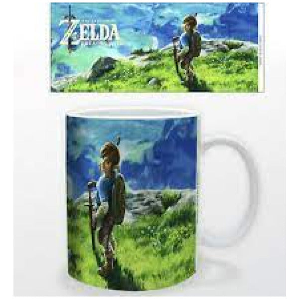 Legend of Zelda: Breath of the Wild Link’s Cliffside View 11Oz. Ceramic Mug