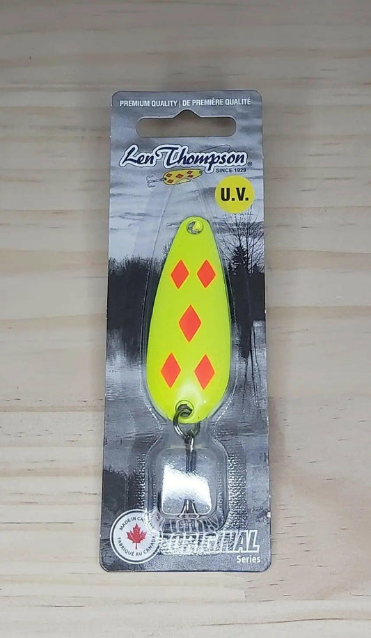🍁Len Thompson Lemon Flame Five of Diamonds Spoons