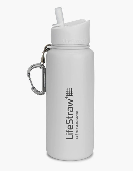 LifeStraw - Go Stainless Steel Water Filter Bottle 24oz