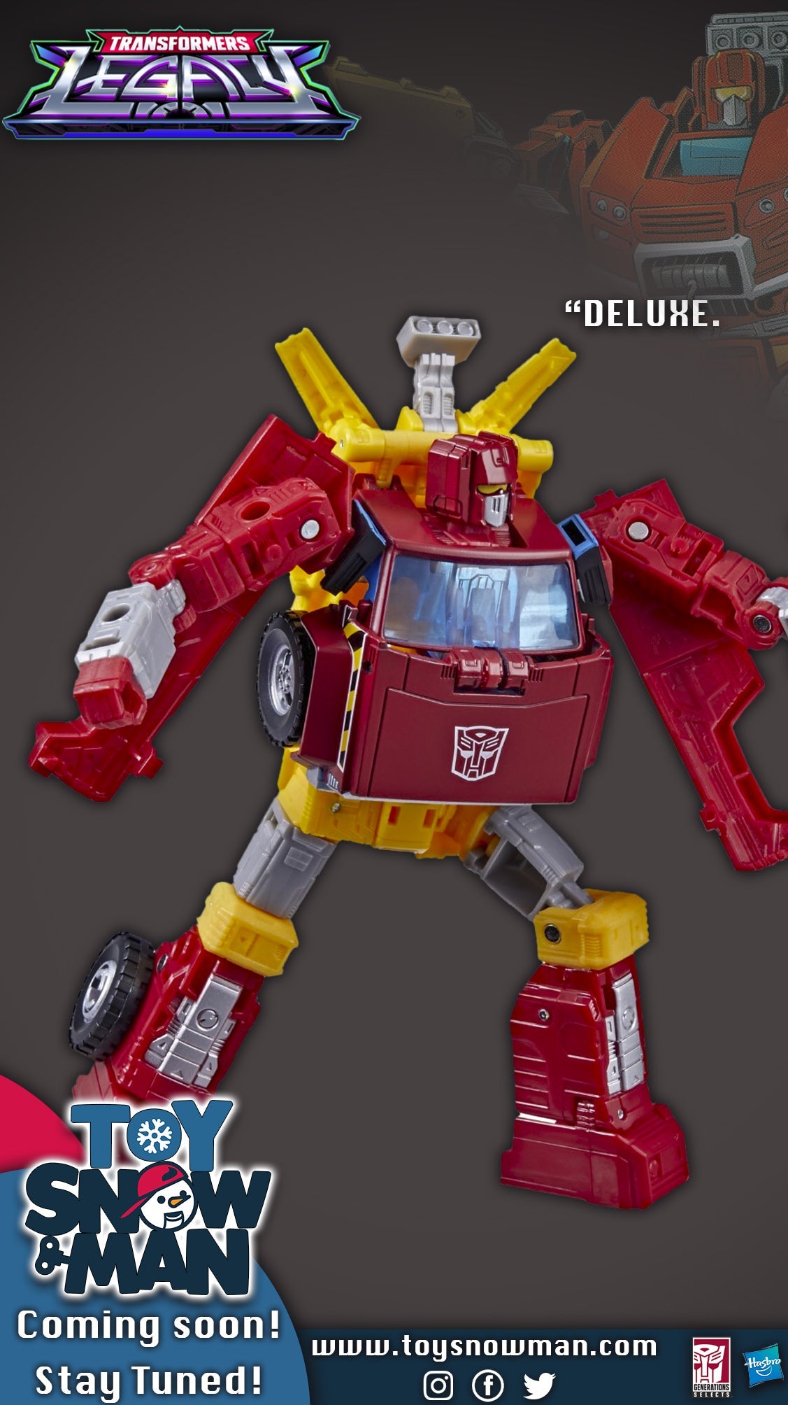 Transformers Generations Selects Lift-Ticket, Legacy Deluxe Class Figure