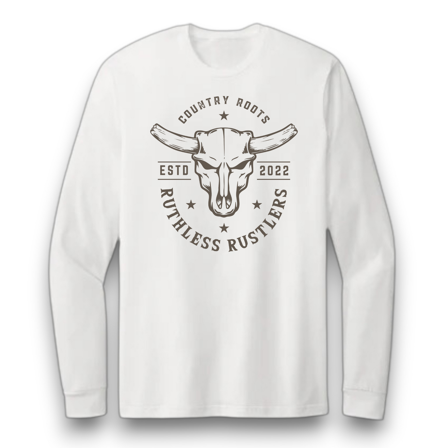 Ruthless Rustlers Country Roots Long Sleeve T-Shirt