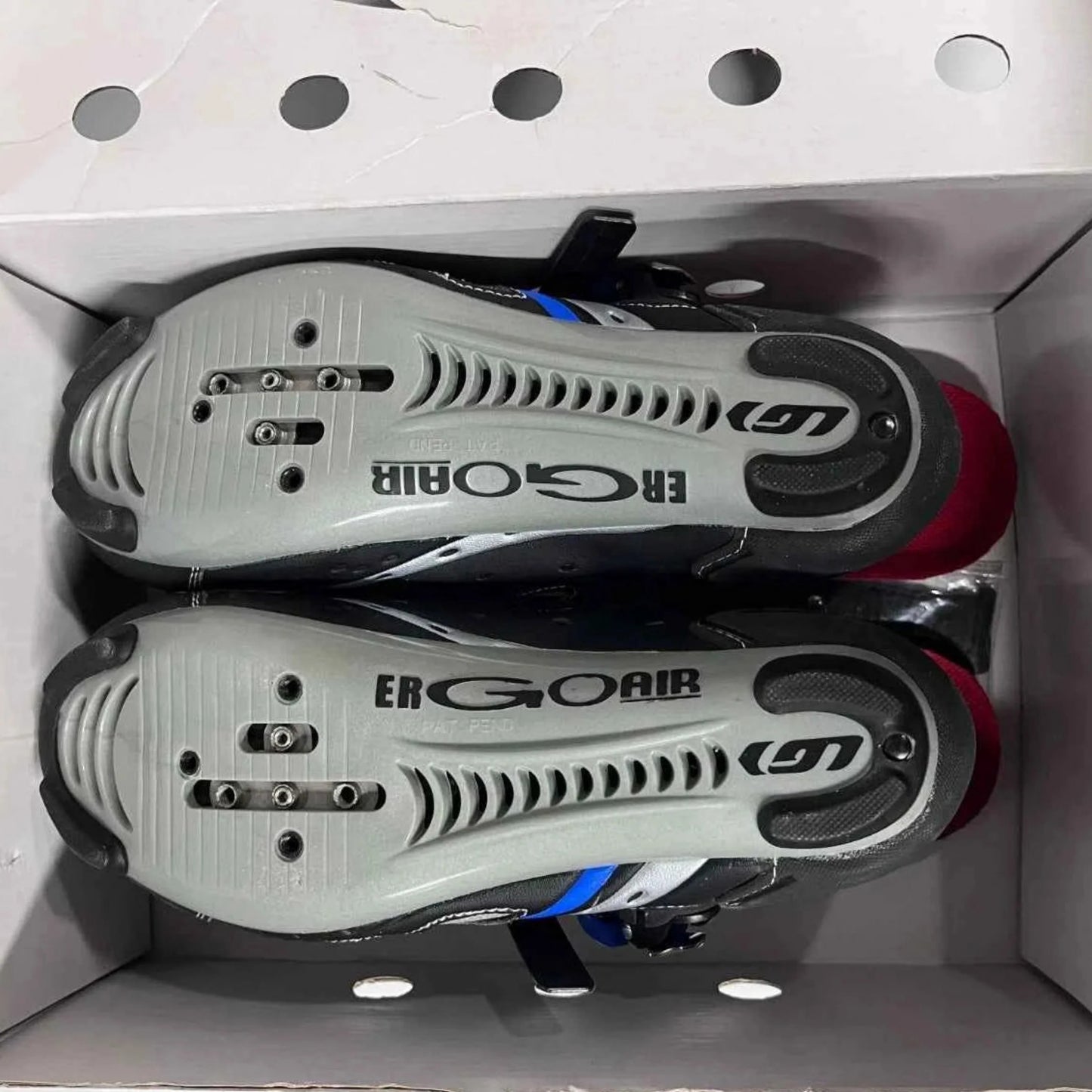 Louis Garneau Unisex Revo XR Road Cycling Shoes Ergo Air Sizes 37-39 EU