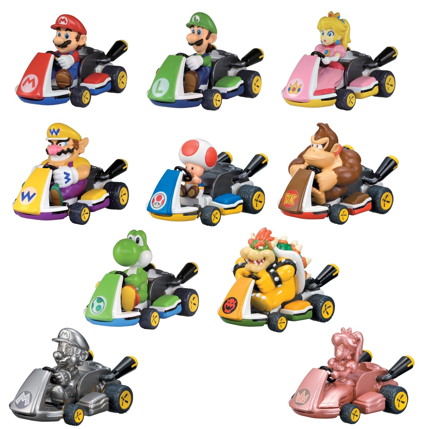 Mario Kart Pullback Racer Gachapon