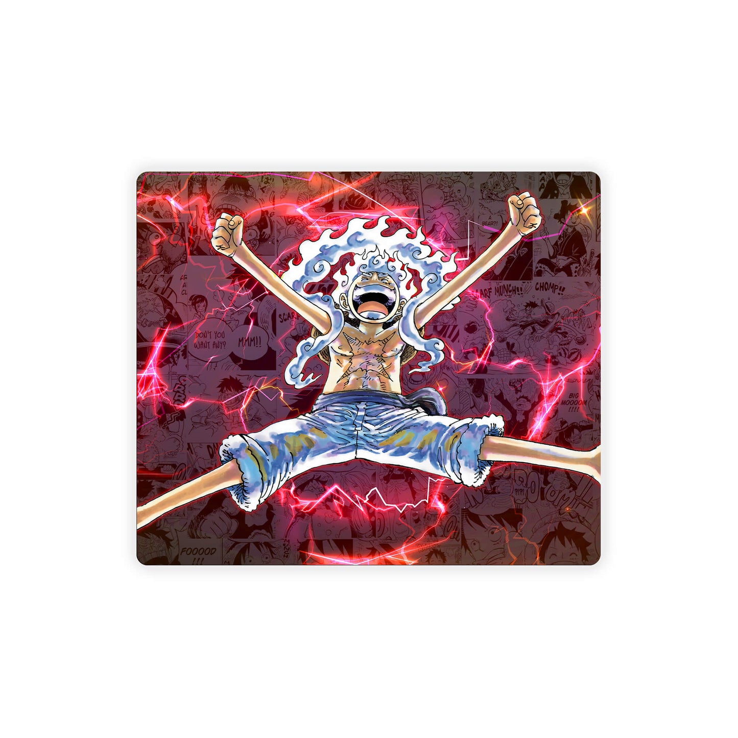 Luffy: Sun God Nika Mouse Pad