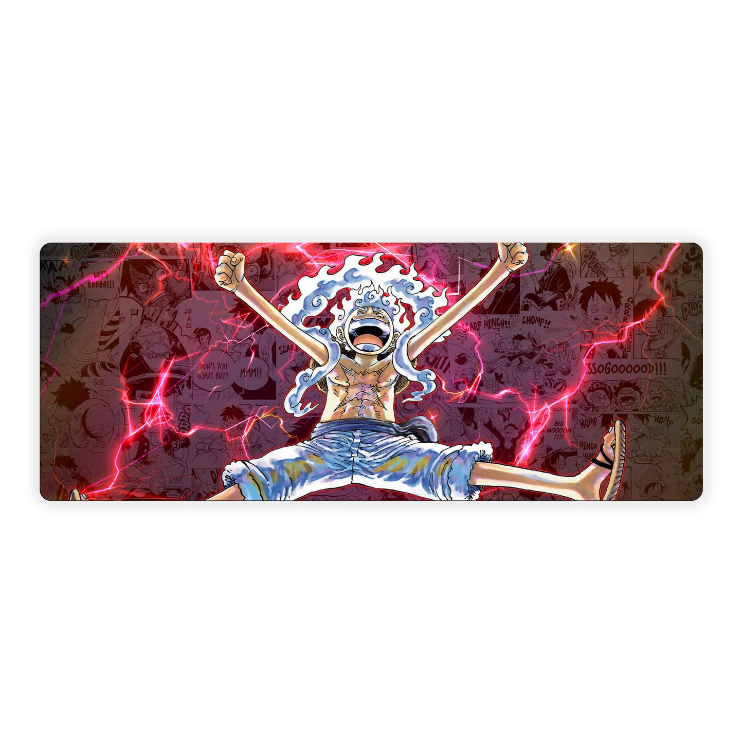 Luffy: Sun God Nika Mouse Pad