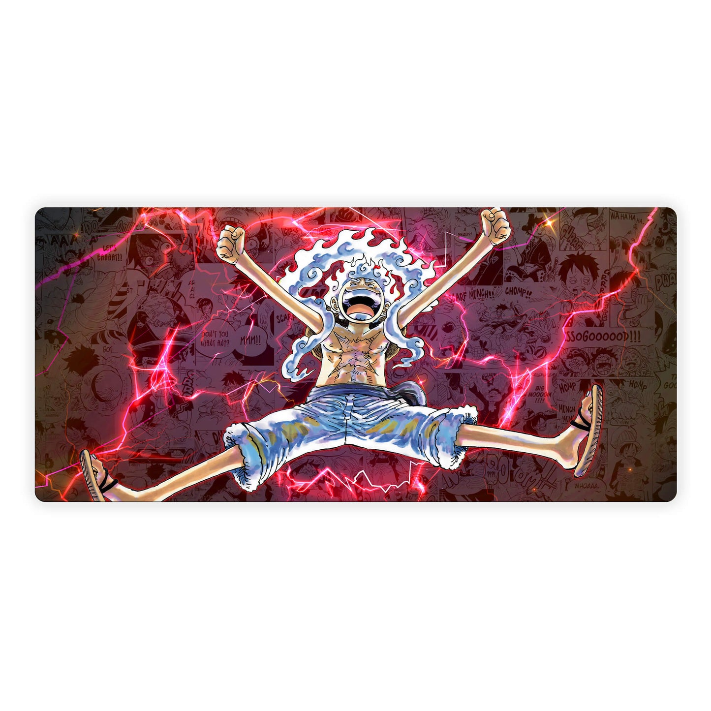 Luffy: Sun God Nika Mouse Pad