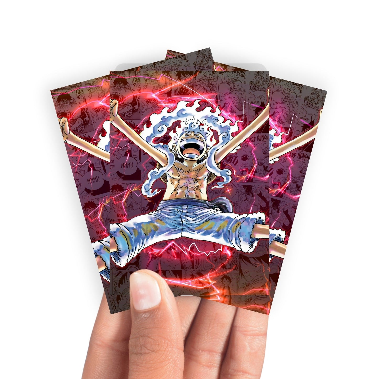 Luffy: Sun God Nika Card Sleeves