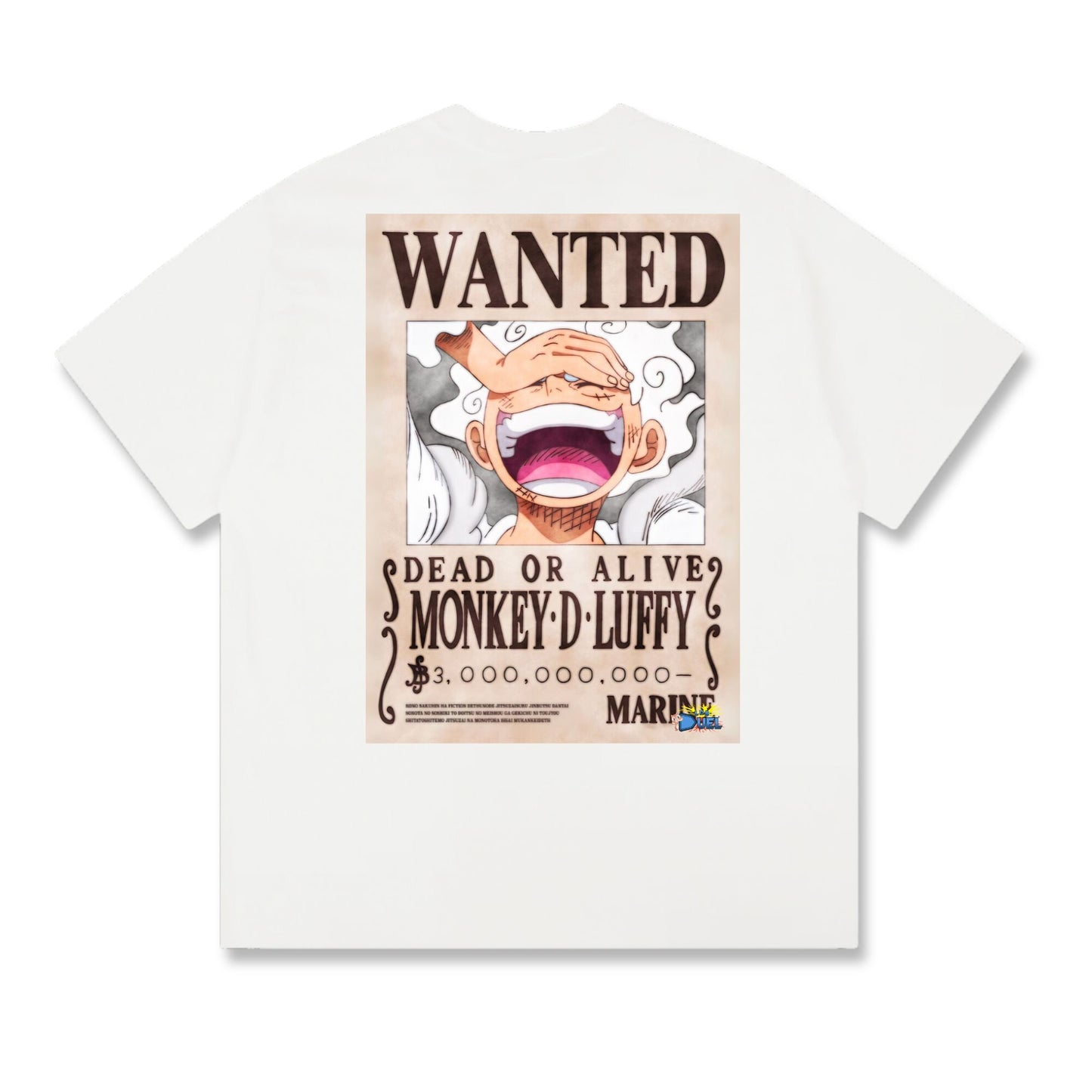 Luffy Wanted Poster T-shirt