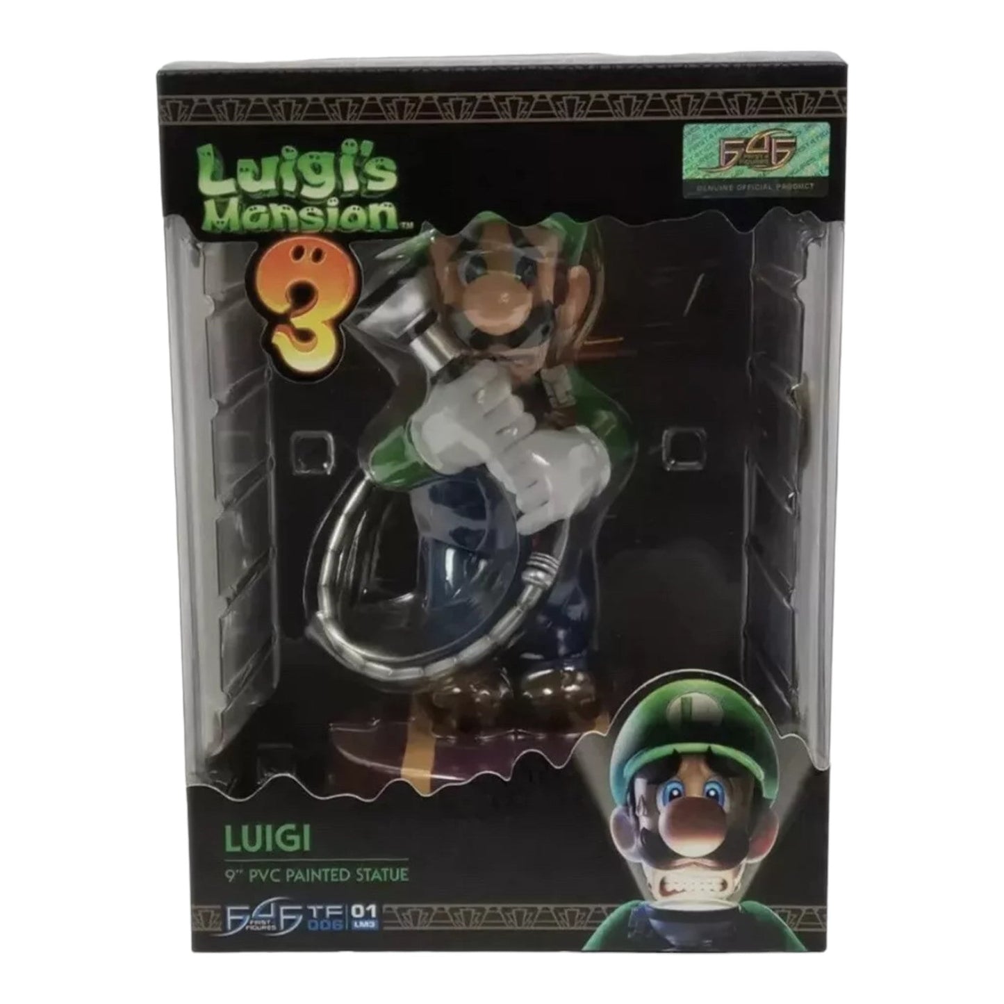 Luigi’s Mansion 3 Luigi 9″ Statue - New & Sealed in Box