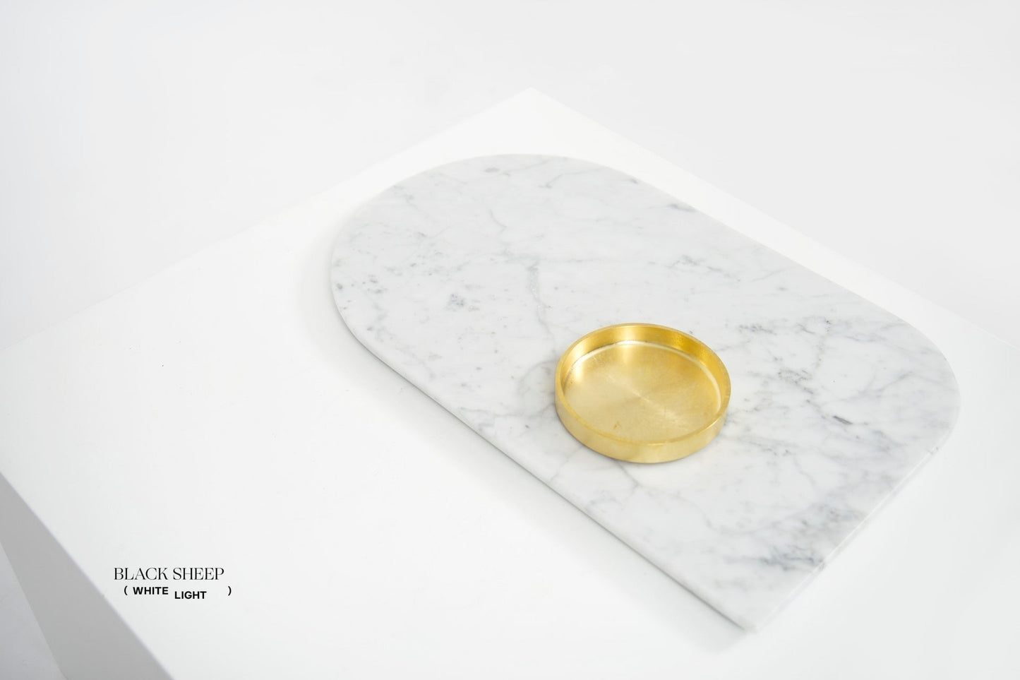 Bianco Carrara Marble Serving Tray