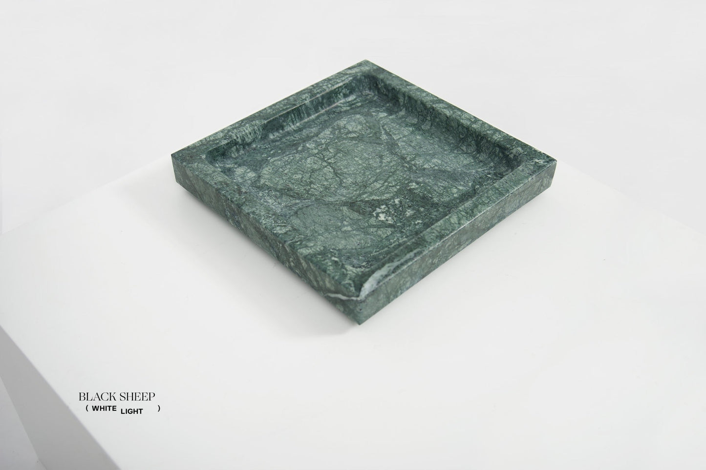 Empress Green Marble Square Tray