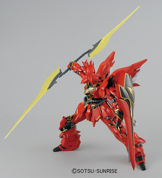 MG - 1/100 - Sinanju (Anime Color Ver)