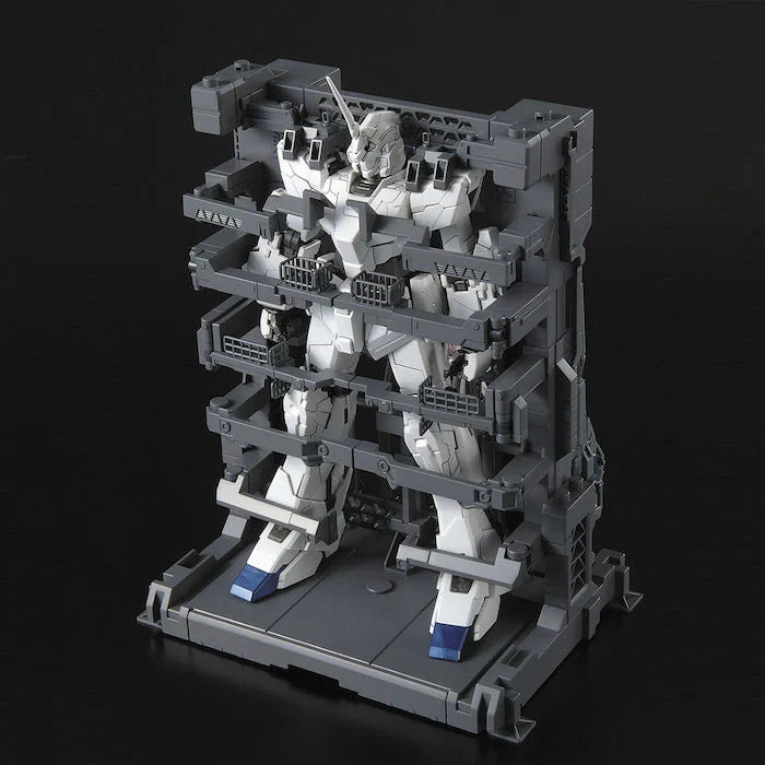 MG Unicorn Gundam HD Color + MS Cage 1/100