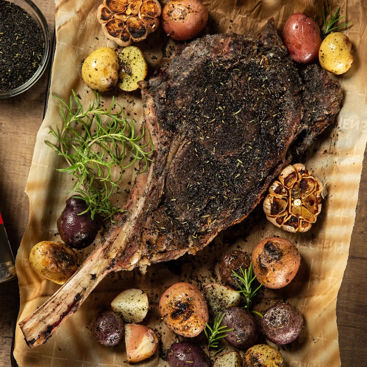 Fire & Smoke Society Black & Tan Steak Rub – 13.6 oz