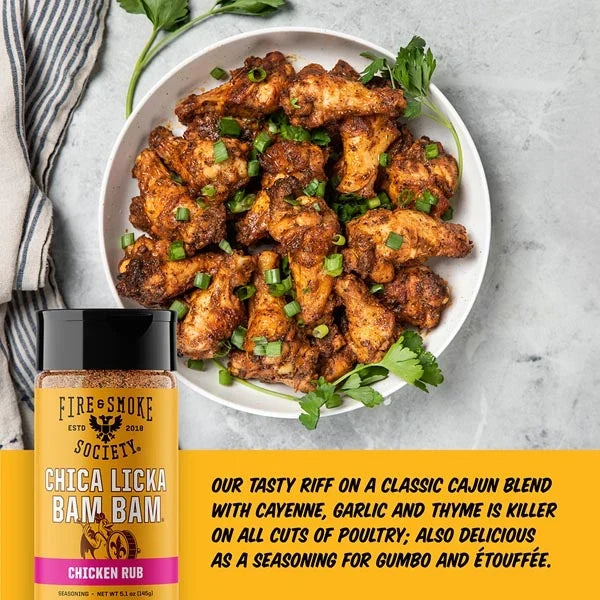 Fire & Smoke Society Chica Licka Bam Bam Chicken Rub