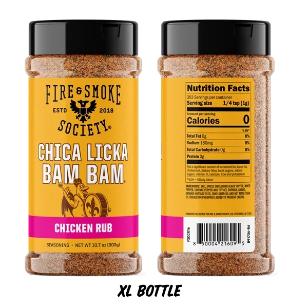 Fire & Smoke Society Chica Licka Bam Bam Chicken Rub