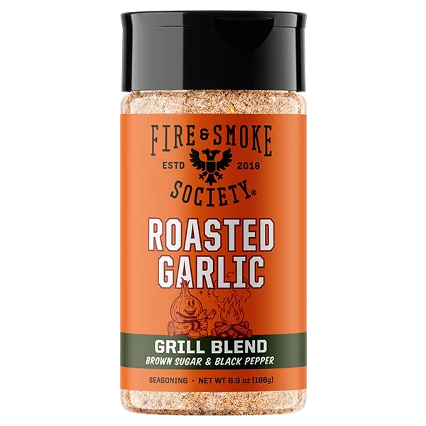 Fire & Smoke Society Roasted Garlic Seasoning – 6.9 oz