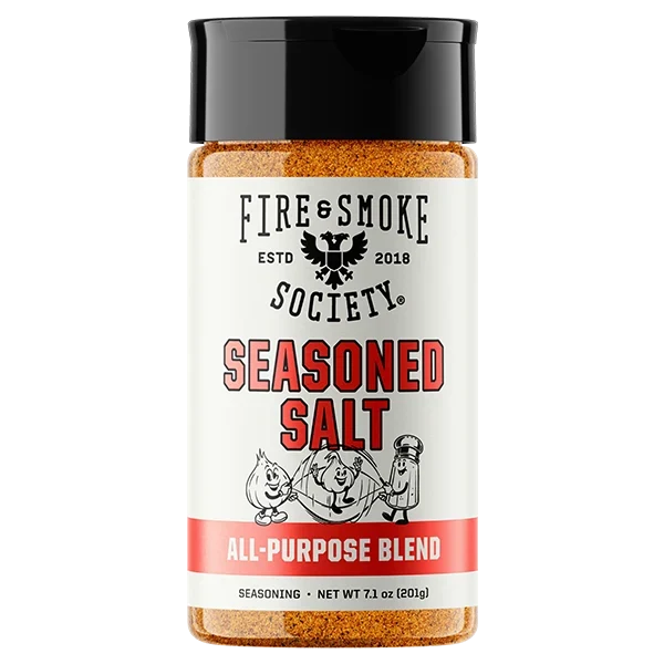 Fire & Smoke Society Seasoned Salt All-Purpose Seasoning – 7.1 oz