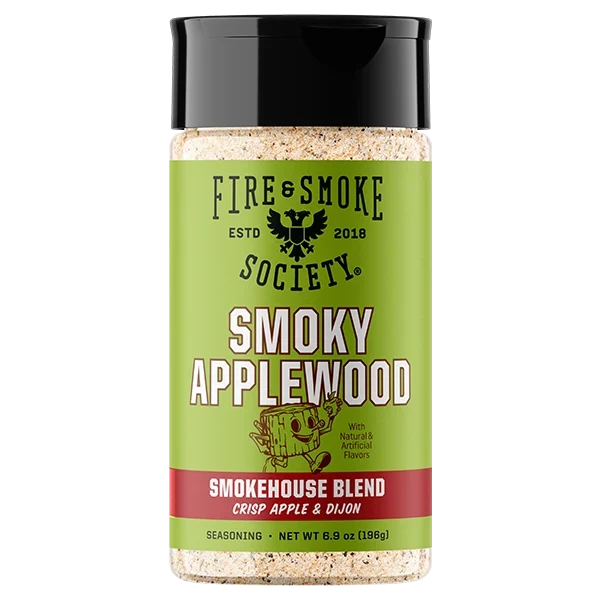 Fire & Smoke Society Smoky Applewood BBQ Rub – 6.9 oz