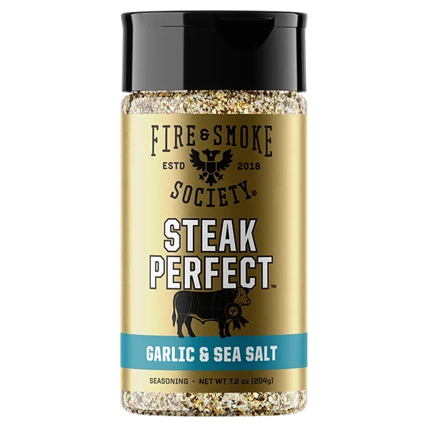 Fire & Smoke Society Steak Perfect Steak Seasoning – 7.2 oz