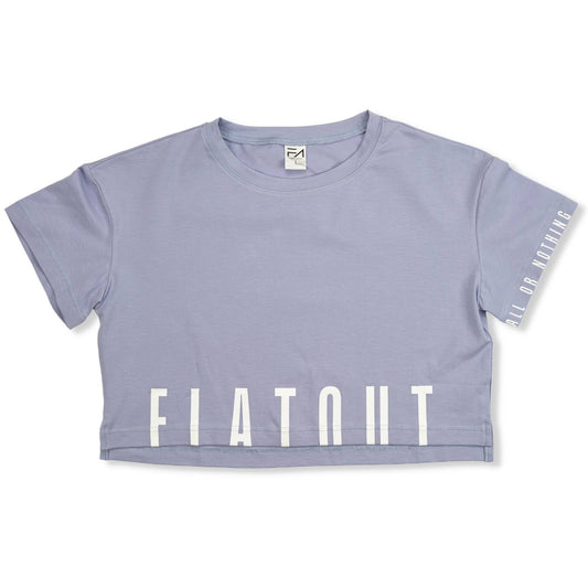 Madi Crop Tee Lavender