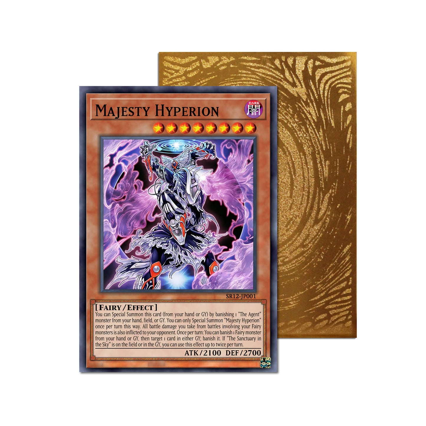 Majesty Hyperion Metal Orica Card