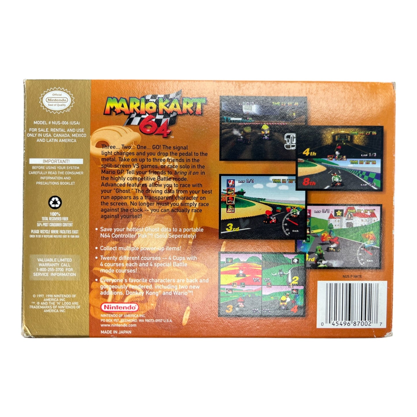 Mario Kart 64 (N64)