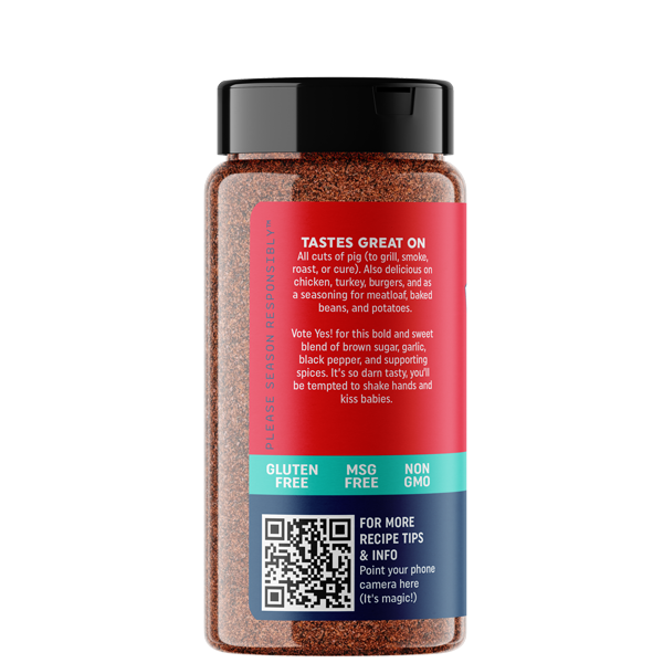 Fire & Smoke Society Mayor of Rubtown Barbecue Seasoning Rub, 7.6 Ounce