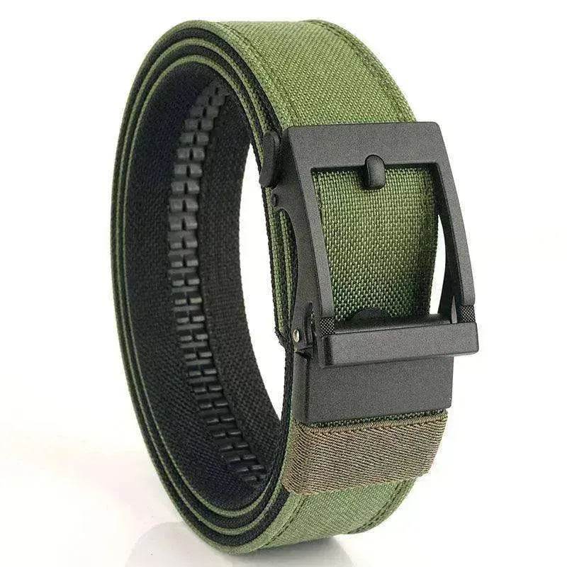Men's Auto Buckle Belt: Thickened, Dual-use