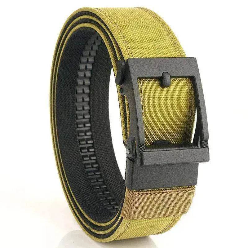 Men's Auto Buckle Belt: Thickened, Dual-use
