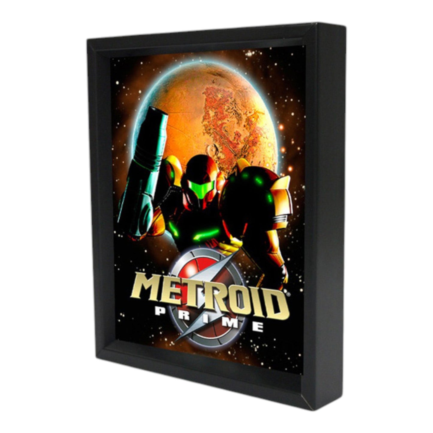 Metroid Prime Planet Tallon IV - 3D Lenticular Shadowbox Art