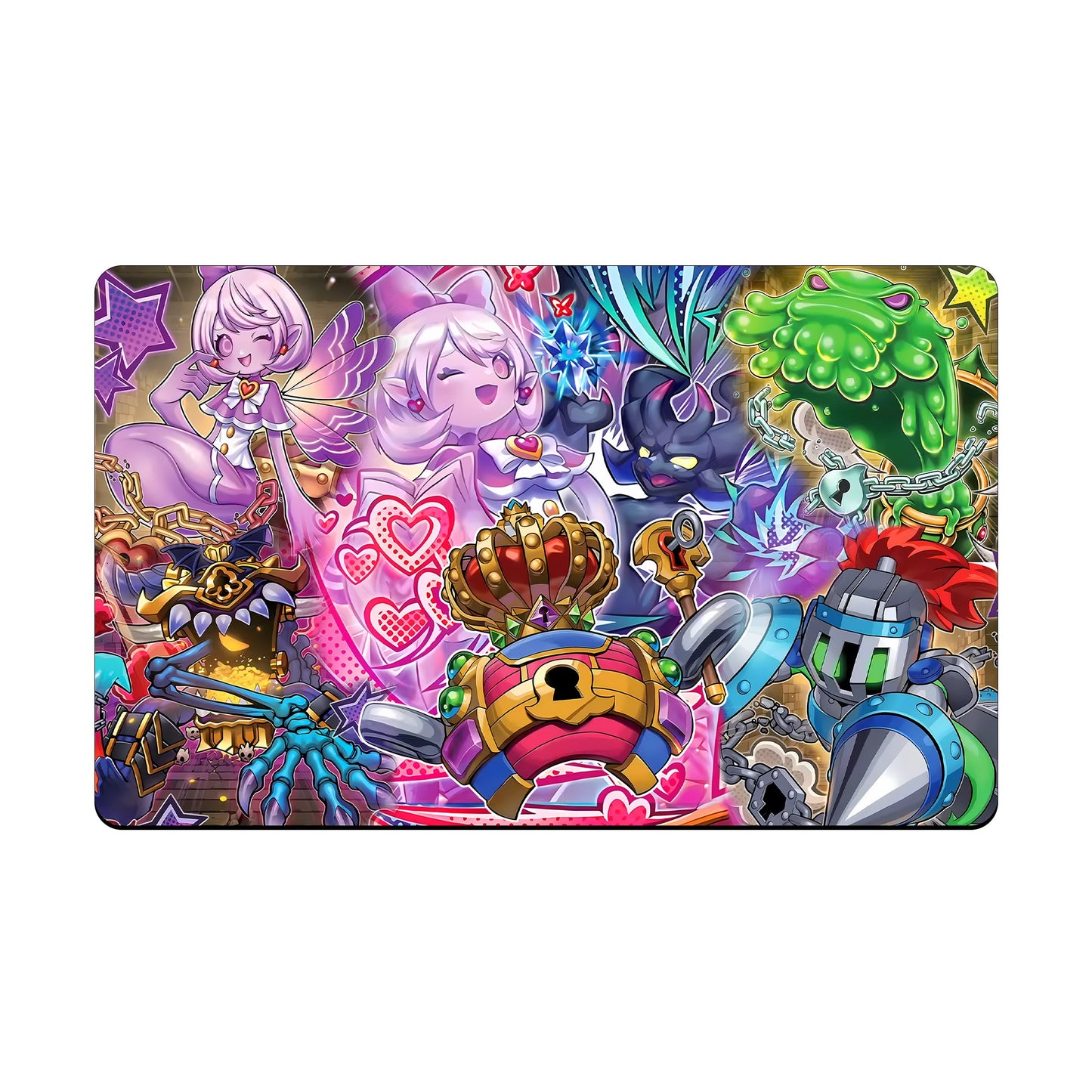 Mimighoul Archetype TCG Playmat – 24 x 14 in – Cloth & Rubber