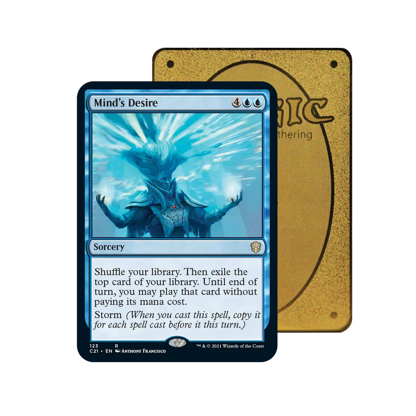 Mind’s Desire Metal Orica Card