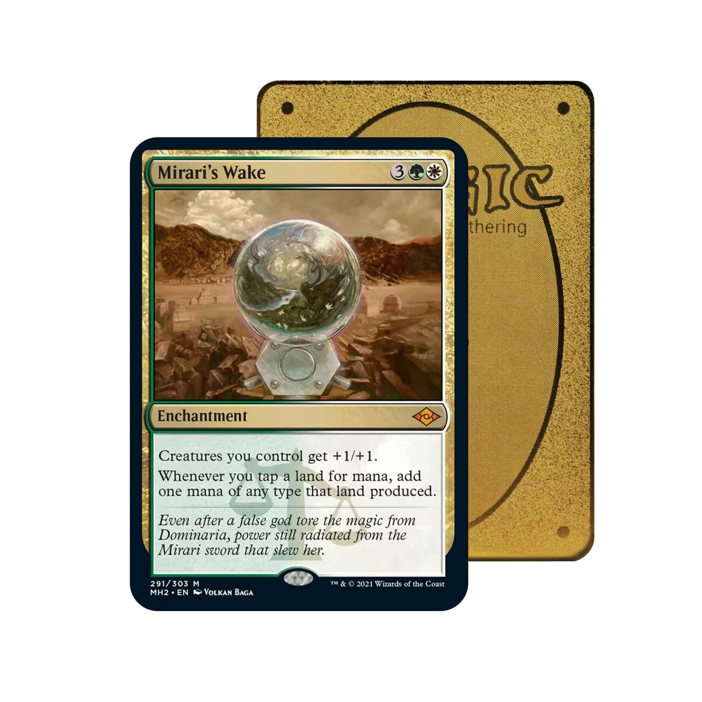 Mirari’s Wake Metal Orica Card